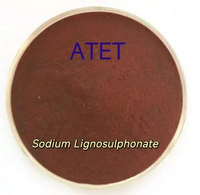 PH 7 Sodium Lignosulphonate Powder ,  Yellow Brown Water Treatment Agent