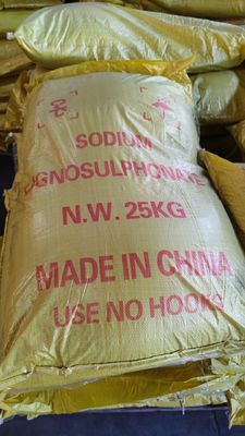 Dark Brown Sodium Lignosulfonate CAS 8061-51-6 As Reinforcing Agent